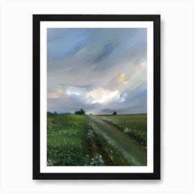 Camomile Fields Art Print