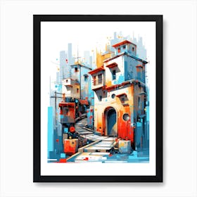 Cityscape Art Print