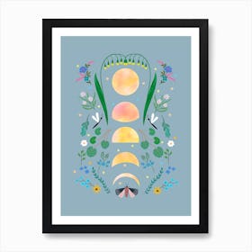 Spring Moon Art Print