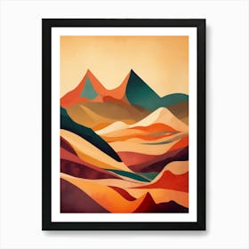 Abstract Landscape 8 Art Print