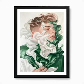 'Smoke' 11 Art Print