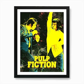 Pulp Fiction movies 7 Art Print