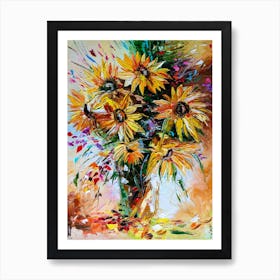 Autumn Bouquet Art Print