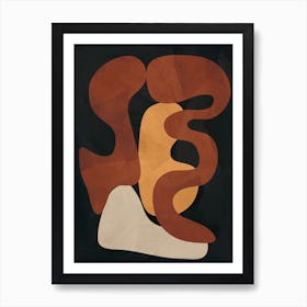 Modern Abstract Art II Art Print