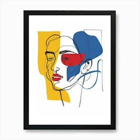 Portrait Of A Woman 119 Art Print