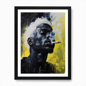 'Smoke' 16 Art Print