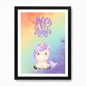 Life Is A Journey Art Print