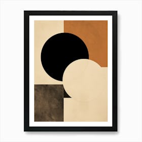 Neuulm Nuance, Geometric Bauhaus Art Print