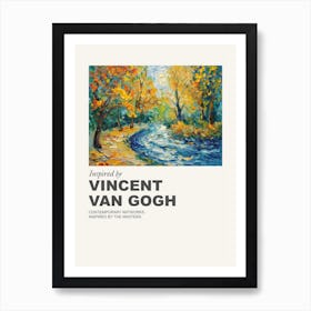 Museum Poster Inspired By Vincent Van Gogh 12 Art Print