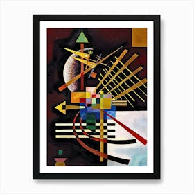 Wassily Kandinsky Abstract By Person 4 Art Print