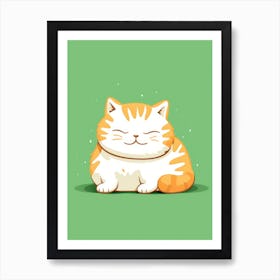 Cute Cat 5 Art Print