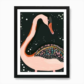 Night Swan Art Print