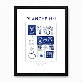 Planche N°1 - Collection "Sur la route de Cercal" - Manon de Molay Art Print