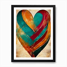 Many Hearts Art Print