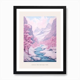 Dreamy Winter National Park Poster  Jostedalsbreen National Park Norway 2 Art Print