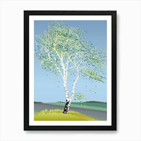 Birch Tree Art Print