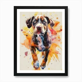 Dog Painting Art Print