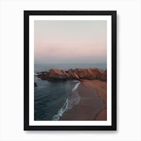 Morning Beach Art Print