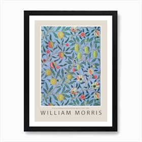 William Morris Artist Artwork Flowers Art Print