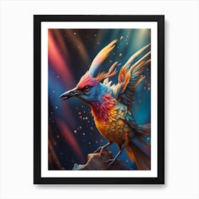 Exotic Bird Print Art Print