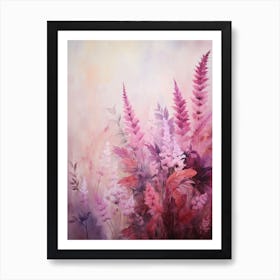 Pink Flowers Art Print