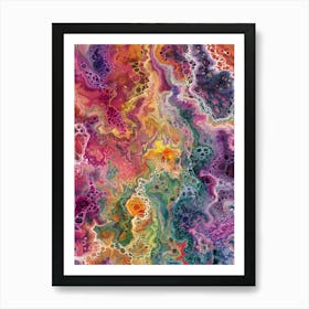 Abstract Painting 1402 Art Print