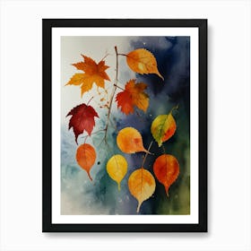 Autumn Leaves 2 Art Print