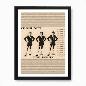 Die Vernunft Art Print