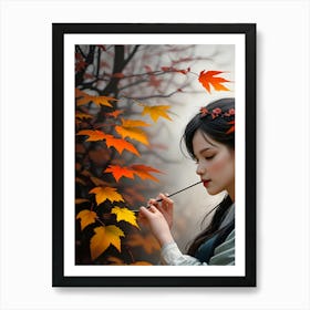 Autumn Leaves Art Print