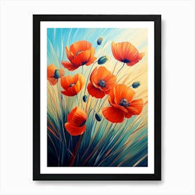 Poppies Art Print