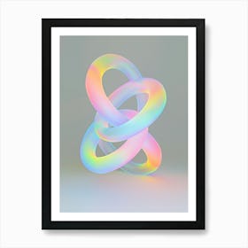 Irradiant Circles Art Print