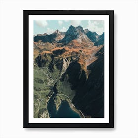 Lets Go Hiking Art Print