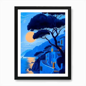 Mediterranean Sunset Art Print