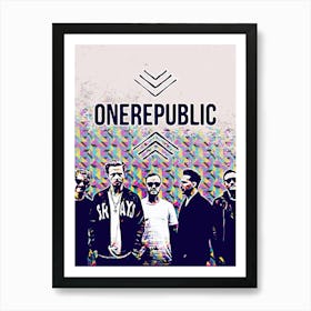 One Republic 9 Art Print