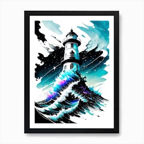 Lighthouse 4 Art Print