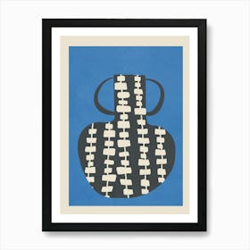 Tribal Pot 3 Art Print