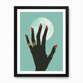 Full Moon 10 Art Print