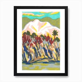 Rising Mountain Art Print