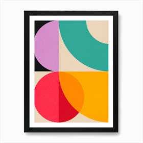 Art of circles in harmony 25 Art Print