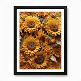 Sunflowers 11 Art Print