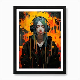 Billie Eilish (3) Art Print