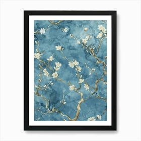 April Blossoms Art Print