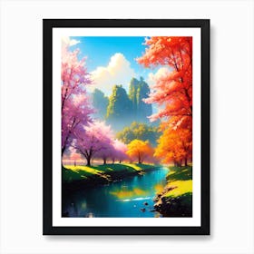 Cherry Blossoms 22 Art Print