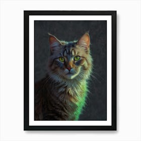 Cat Portrait Art Print