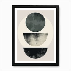 Galois Bauhaus Mid Century Art Print