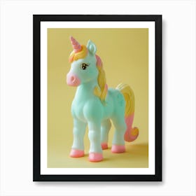 Pastel Toy Unicorn Photography 6 Art Print