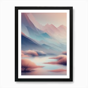 Abstract Landscape 7 Art Print