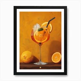 Aperol Spritz Art Print 48 Art Print