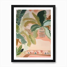 Mediterranean Tropical Plants 5 Art Print