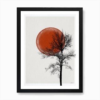 Winter Sun Art Print